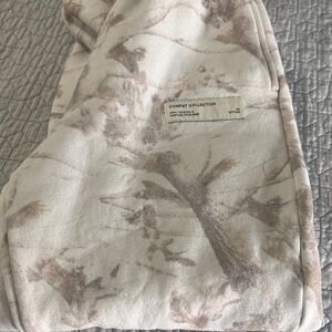 Comfort Collection Men's Beige Tie-Dye Joggers
